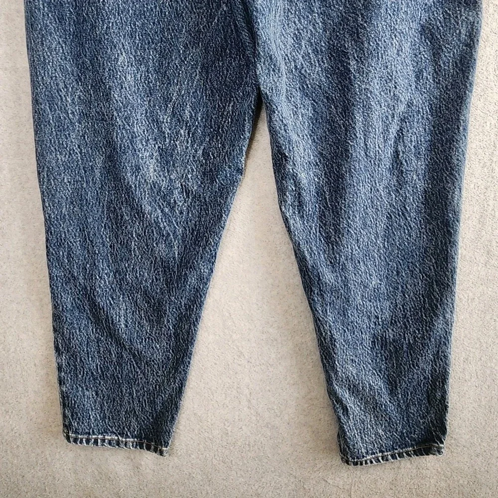 Vintage 1990s LA Blues Jeans Relaxed 22 Average Acid Wash‎ Denim Mom High Rise